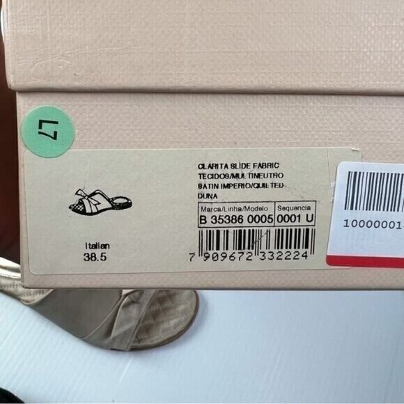 ALEXANDRE BIRMAN womens size 8.5 Clarita bow-embellished satin slides - Picture 10 of 13